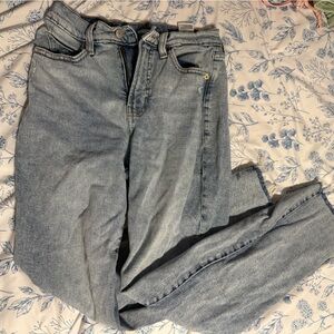 old navy straight extra high rise